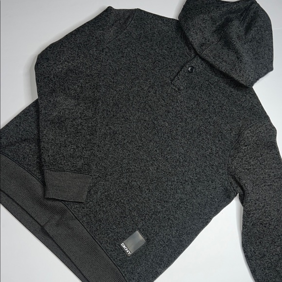 Dkny Other - DKNY Men's Charcoal Gray Hoodie Sweater